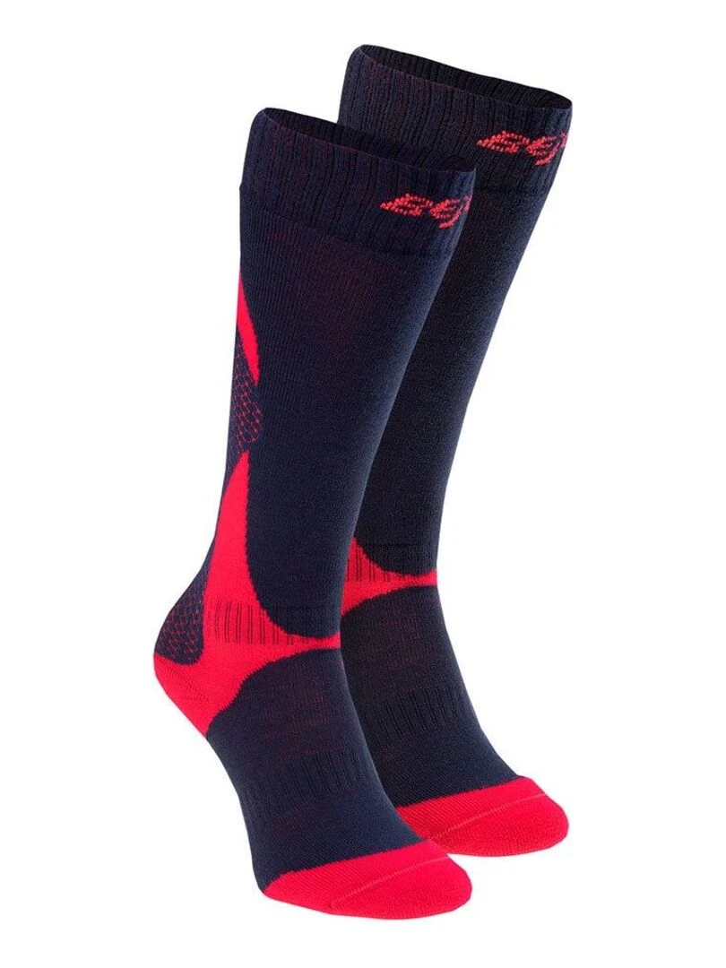 Bejo Chaussettes de ski ERIZ Bleu marine