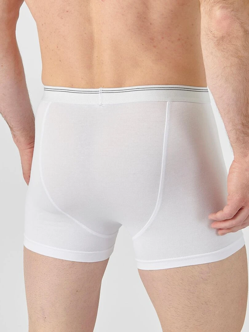 Lot de 3 boxers ouverts   Damart   Blanc