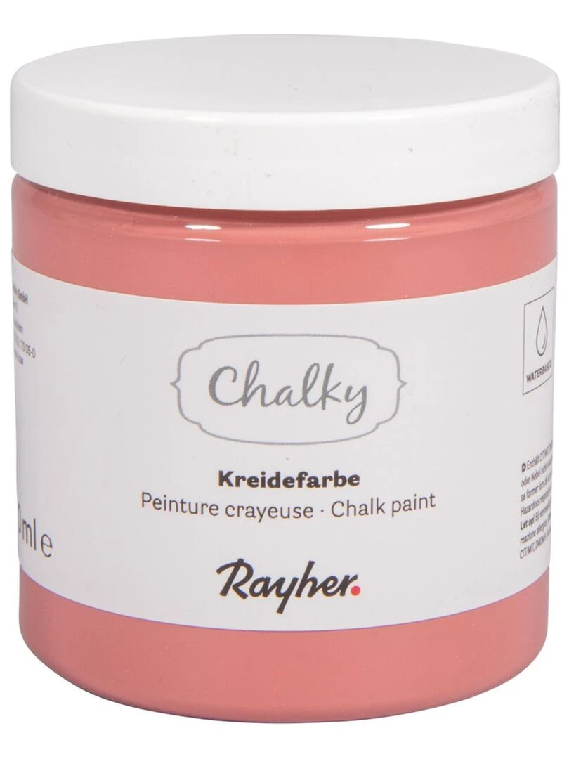 Peinture Craie Rouge tuile Chalky Finish 230 ml N/A