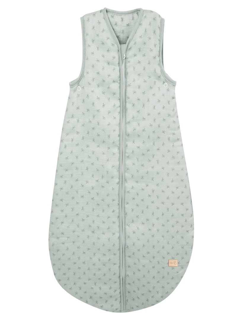 ROBA Organic Gigoteuse Bébé "Lil Planet" Sac de Couchage D'été Vert Givré Vert d'eau