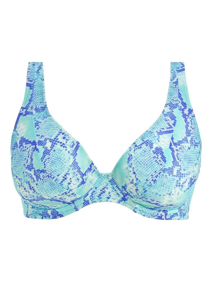 Haut de maillot serpent avec armatures Komodo bay   Bleu
