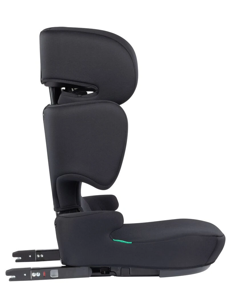 BEBECONFORT Siège auto ROAD FIX i Size  groupe 2/3  Isofix  de 100 à 150cm (15 36kg)  Black Mist   Blanc Noir