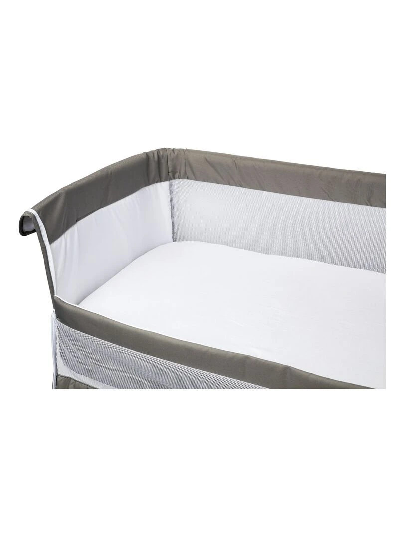 Drap housse bio berceau cosleeping 83x50 cm   Blanc