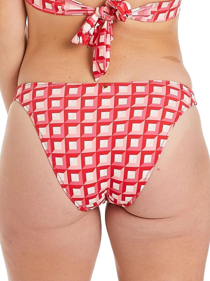 Slip de bain IBIZA   Camille Cerf & Pomm'Poire   Rouge