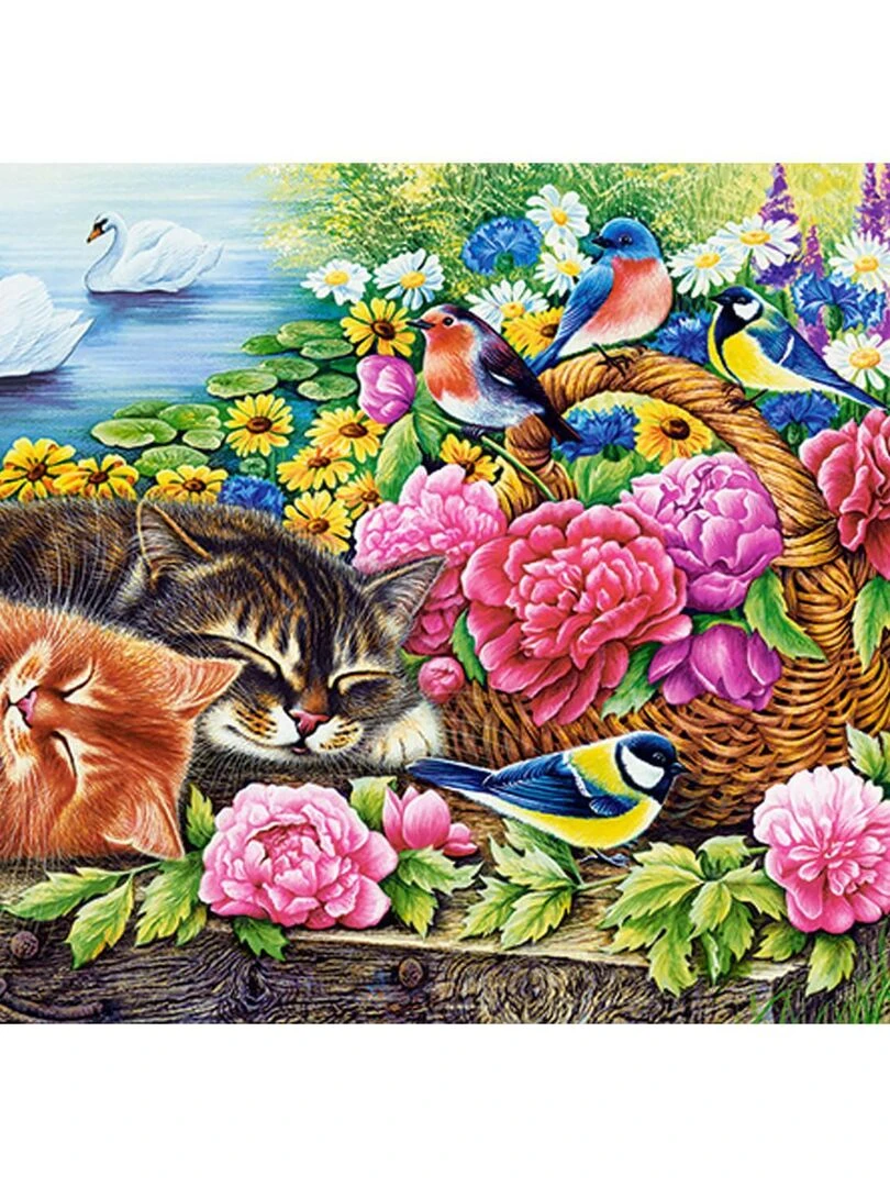 Puzzle 200 pièces : Dimanche paresseux N/A