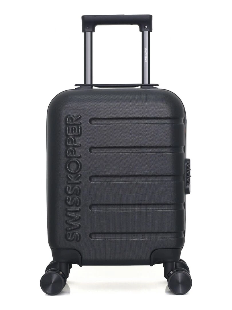 SWISS KOPPER VALISE CABINE XS AIGLE 4 ROUES 46 CM Noir
