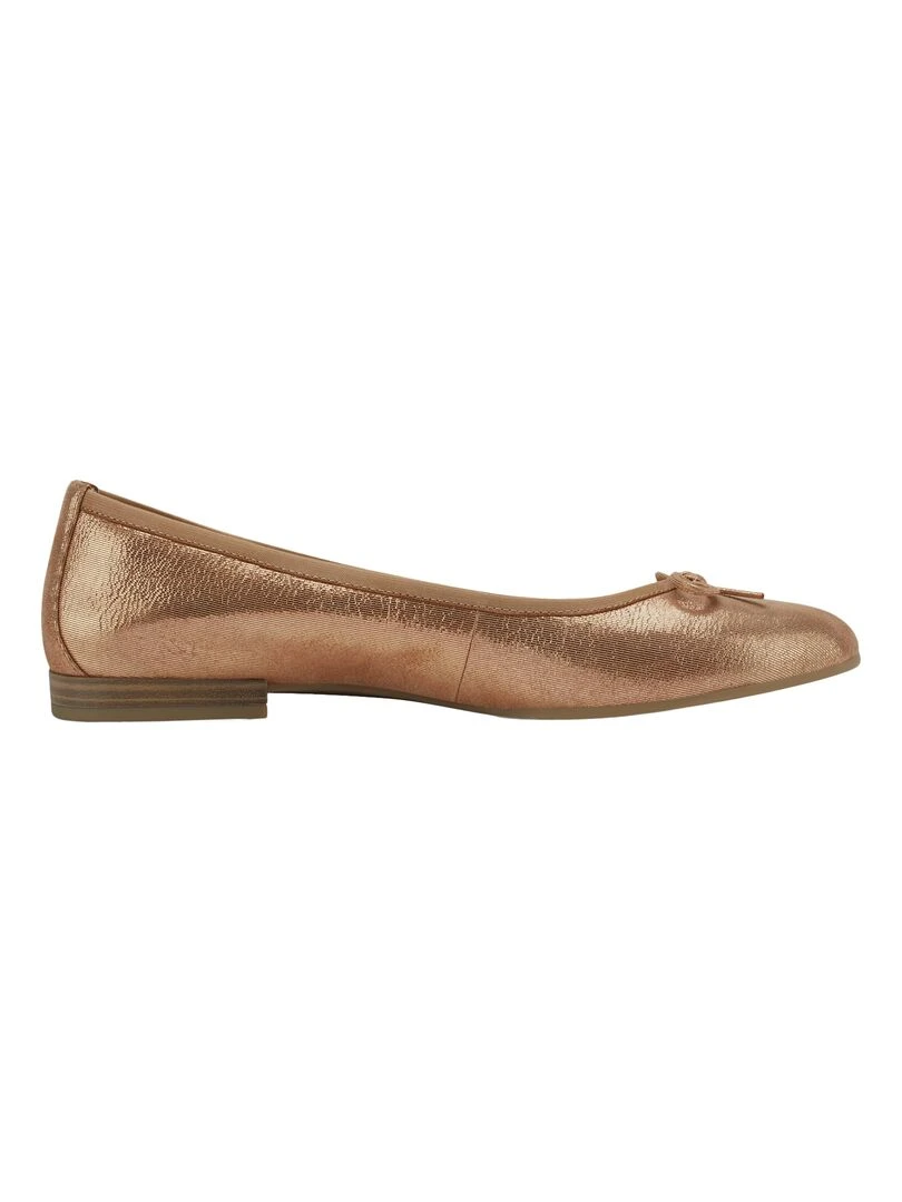 Ballerine Cuir Tamaris   Marron