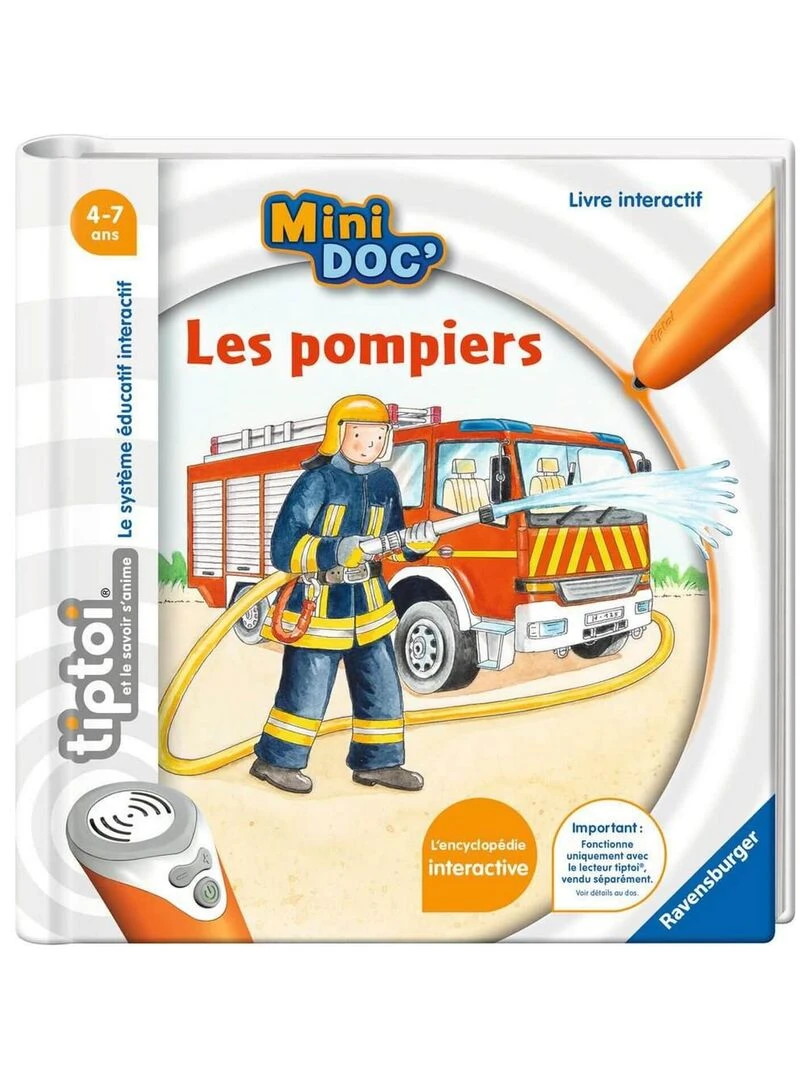 Livre Interactif Tiptoi Mini Doc' Les pompiers N/A