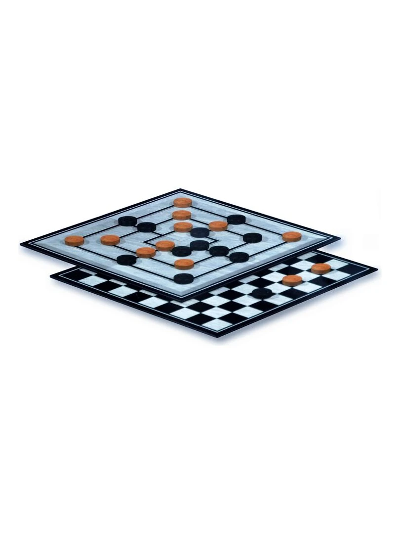 Jeu de dames et jeu de marelle N/A
