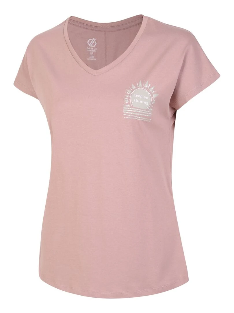 Dare 2B   T shirt TRAQUILITY   Rose clair