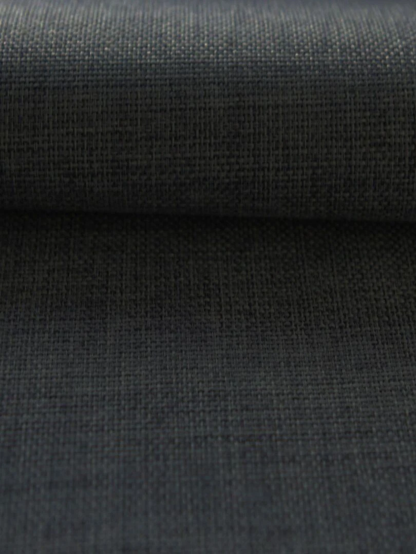 Rideau 100% occultant    Effet chiné   gris anthracite