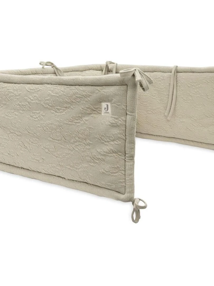 Tour de lit Soft Waves Olive Green (pour lit 60 x 120 ou 70 x 140 cm) Vert