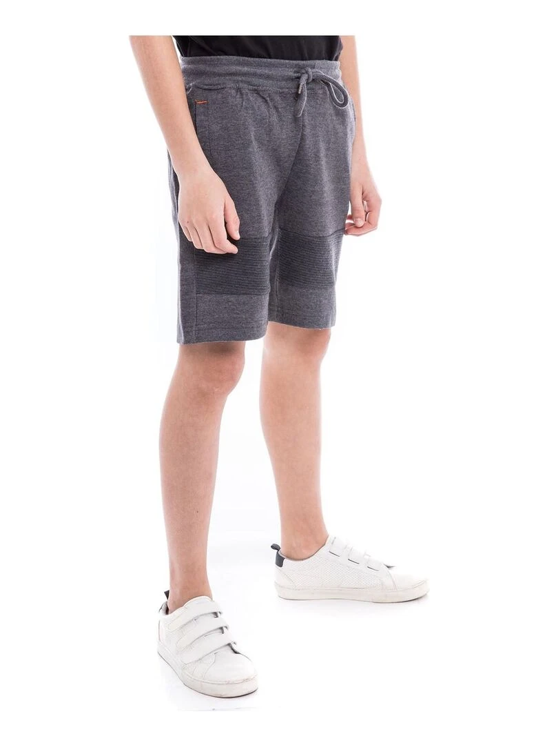 Bermuda molleton BANOON BOY   Gris clair