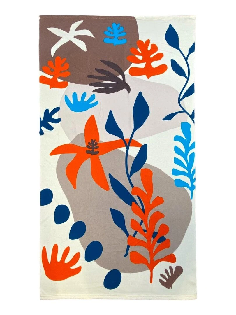 Serviette de plage microfibre Mayari 90x170 250g/m² Beige