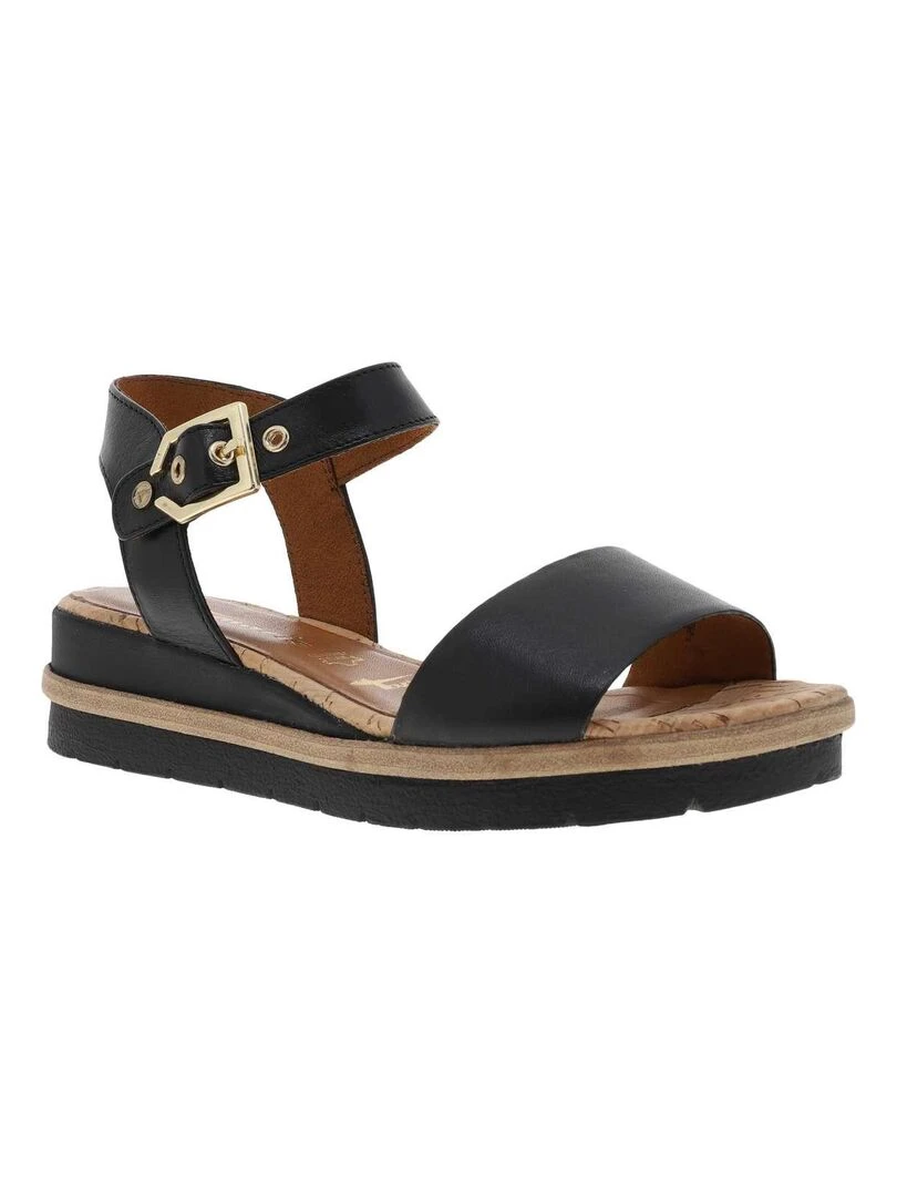 TAMARIS Sandales cuir Noir