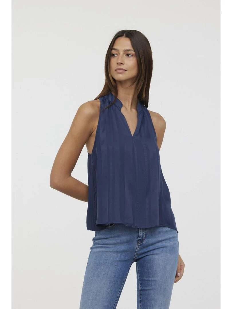 Lee Cooper   Blouse sans manches rayon regular MAX   Bleu foncé