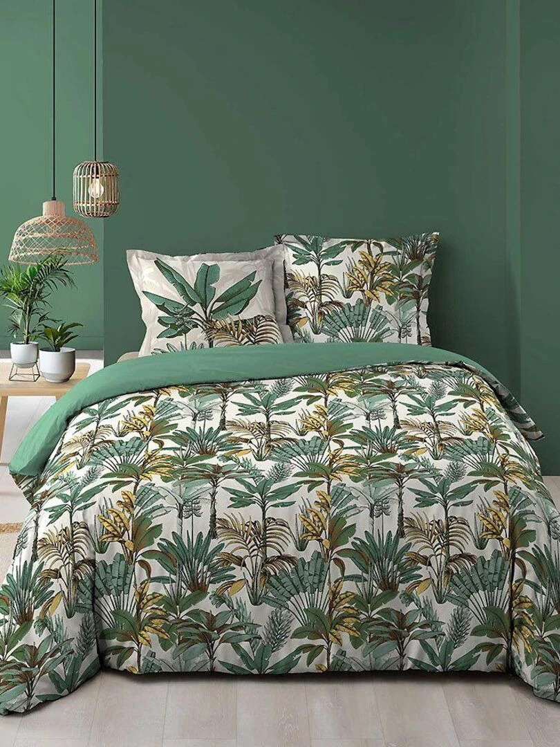 Parure de couette Balinesia   Vert