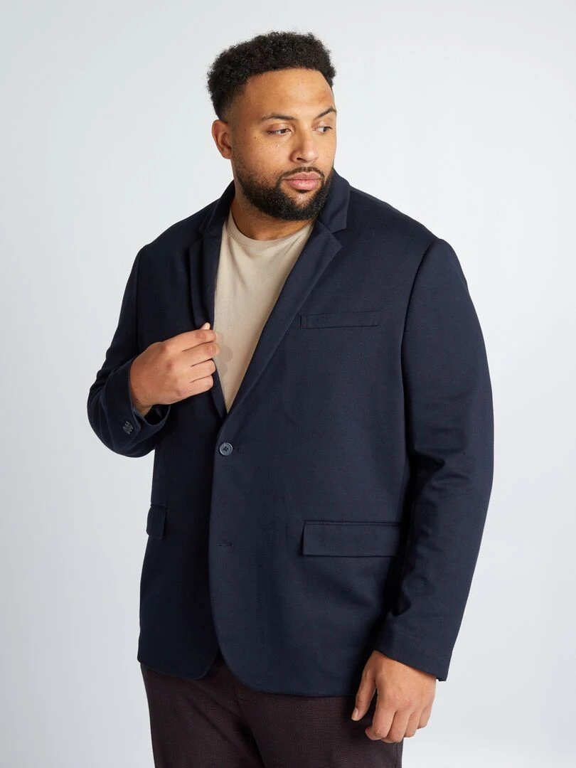 Veste blazer slim Bleu