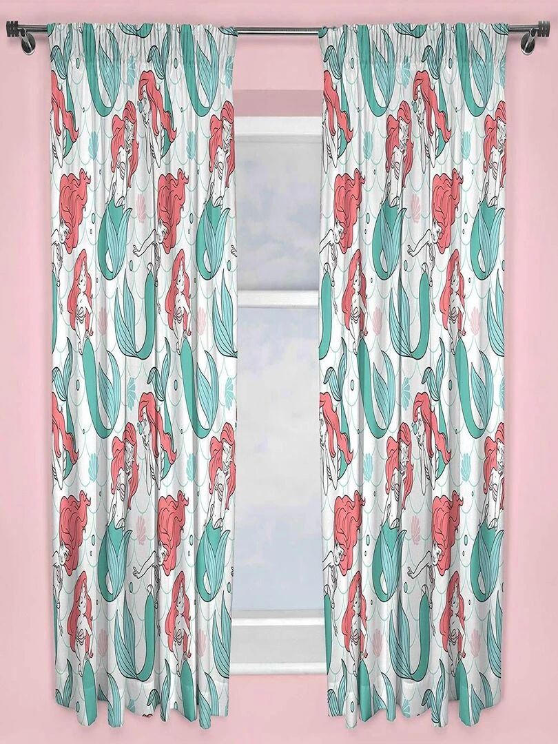 Double Rideaux Enfant Blanc