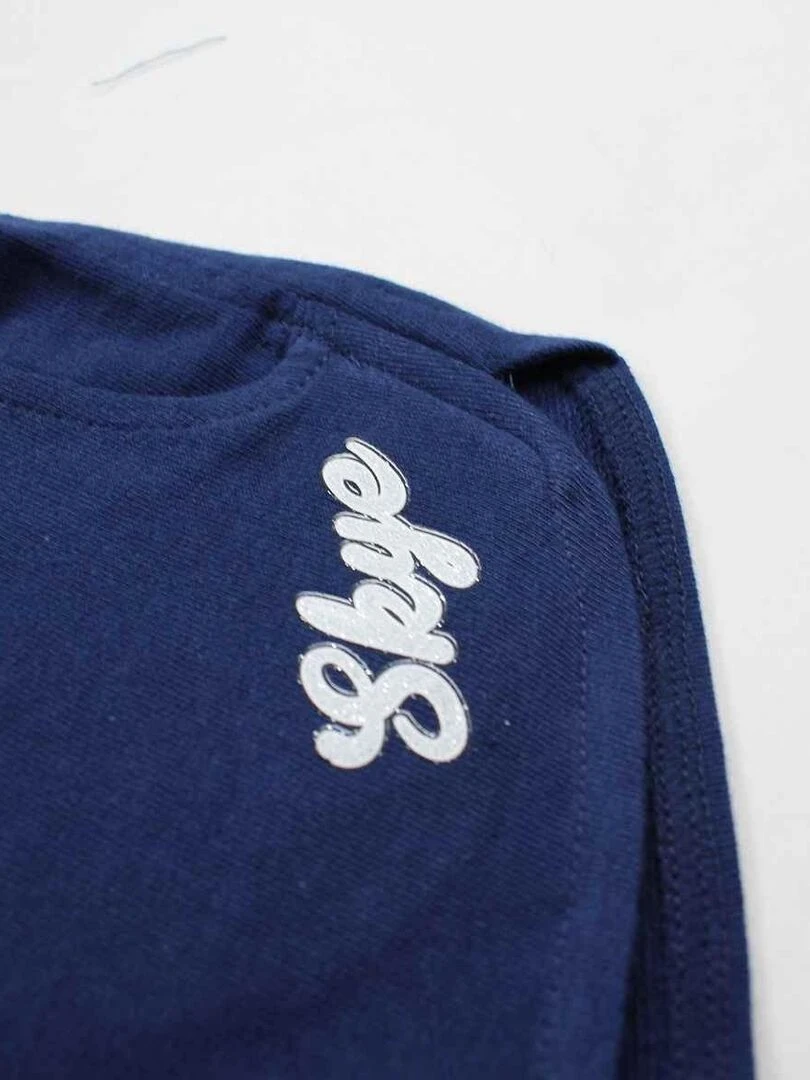 La Pat' Patrouille   Short fille imprimé La Pat' Patrouille en coton   Bleu