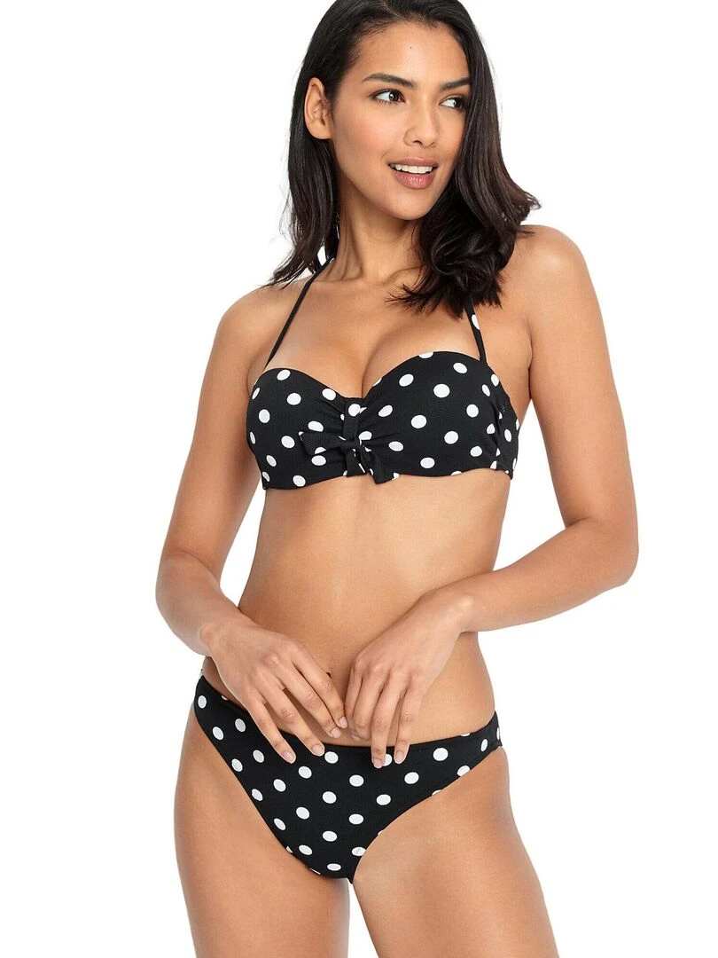 Bas maillot slip de bain Powder   Noir