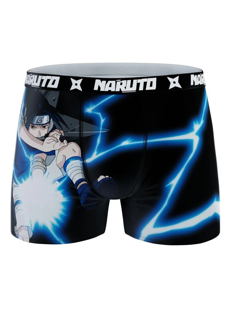 Lot de 6 Boxers homme Naruto Naruto   Noir