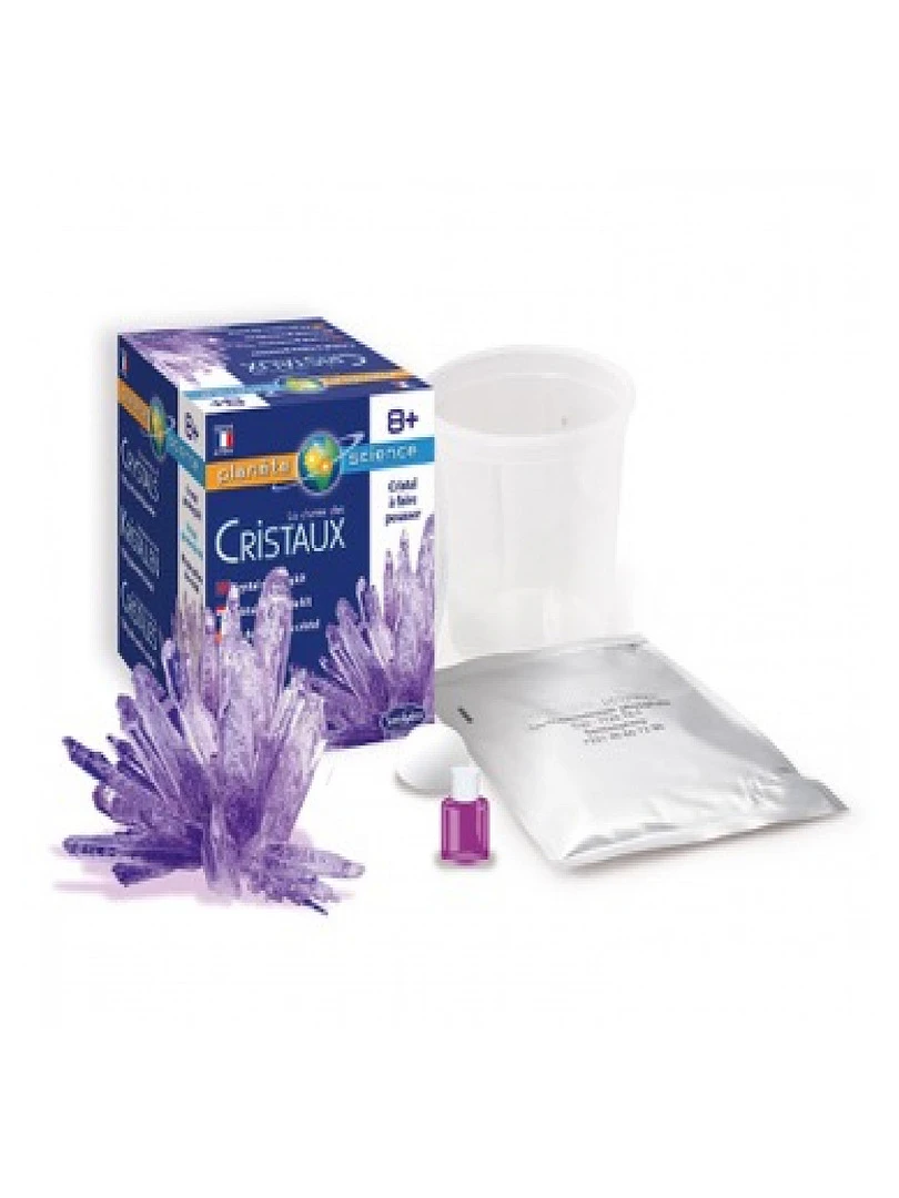 Cristal Violet Individuel La Chimie Des Cristaux N/A
