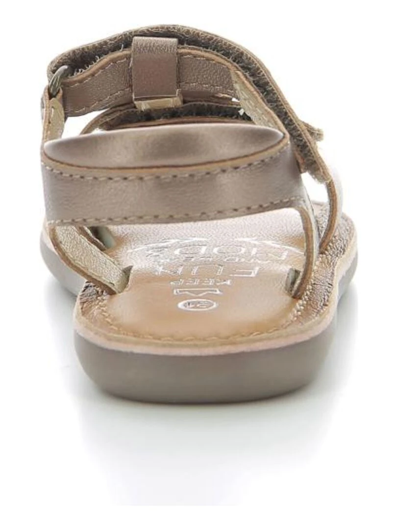 Sandales Cuir Cloonimals   Marron