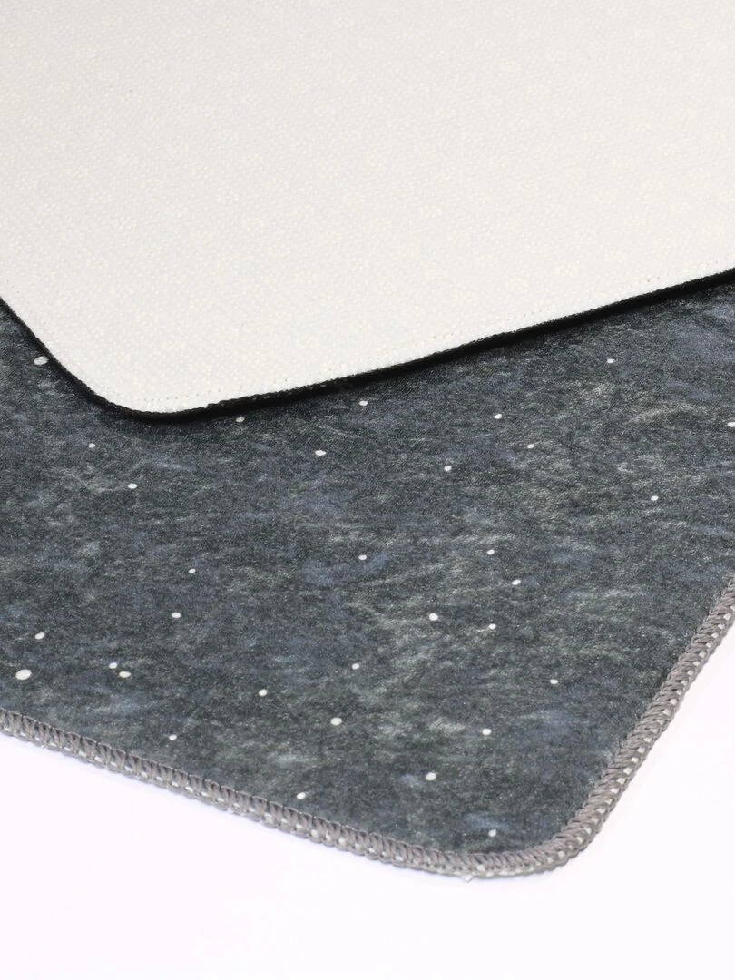 Tapis Enfant ESPACE   gris anthracite