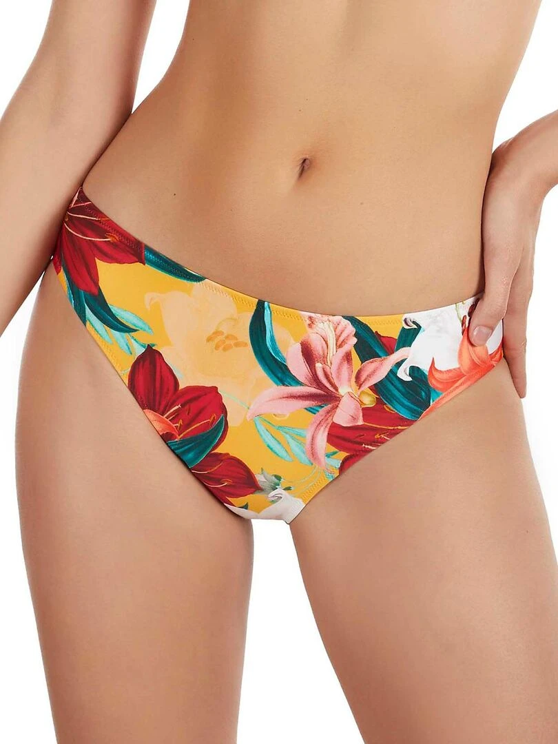 Bas maillot slip de bain bikini Lirios Jaune
