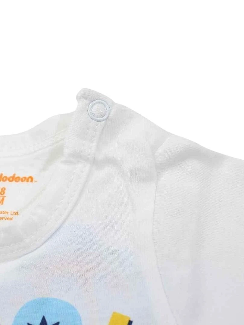 La Pat' Patrouille   Combishort bébé garçon imprimé La Pat' Patrouille en coton   Rouge