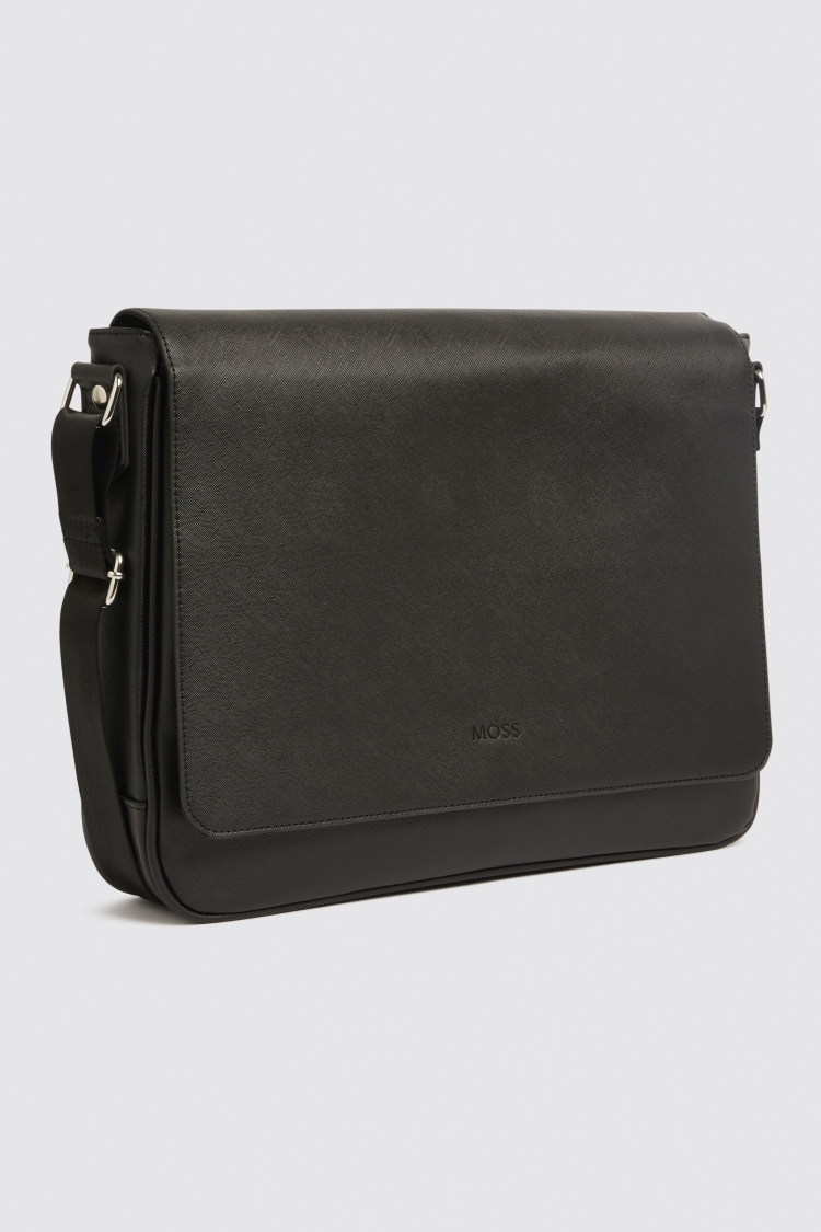 Moss Black Saffiano Dispatch Bag Buy Online at Moss