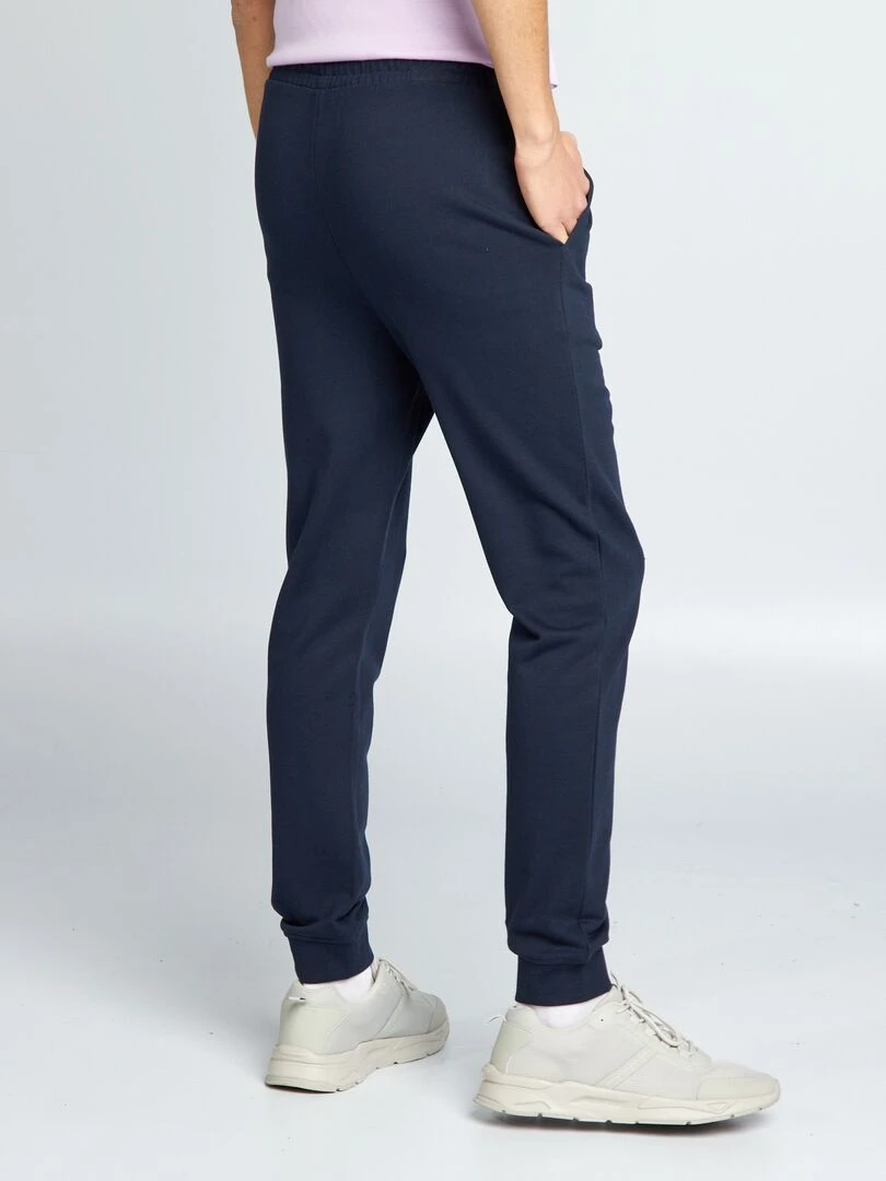 Jogging basique uni   Bleu