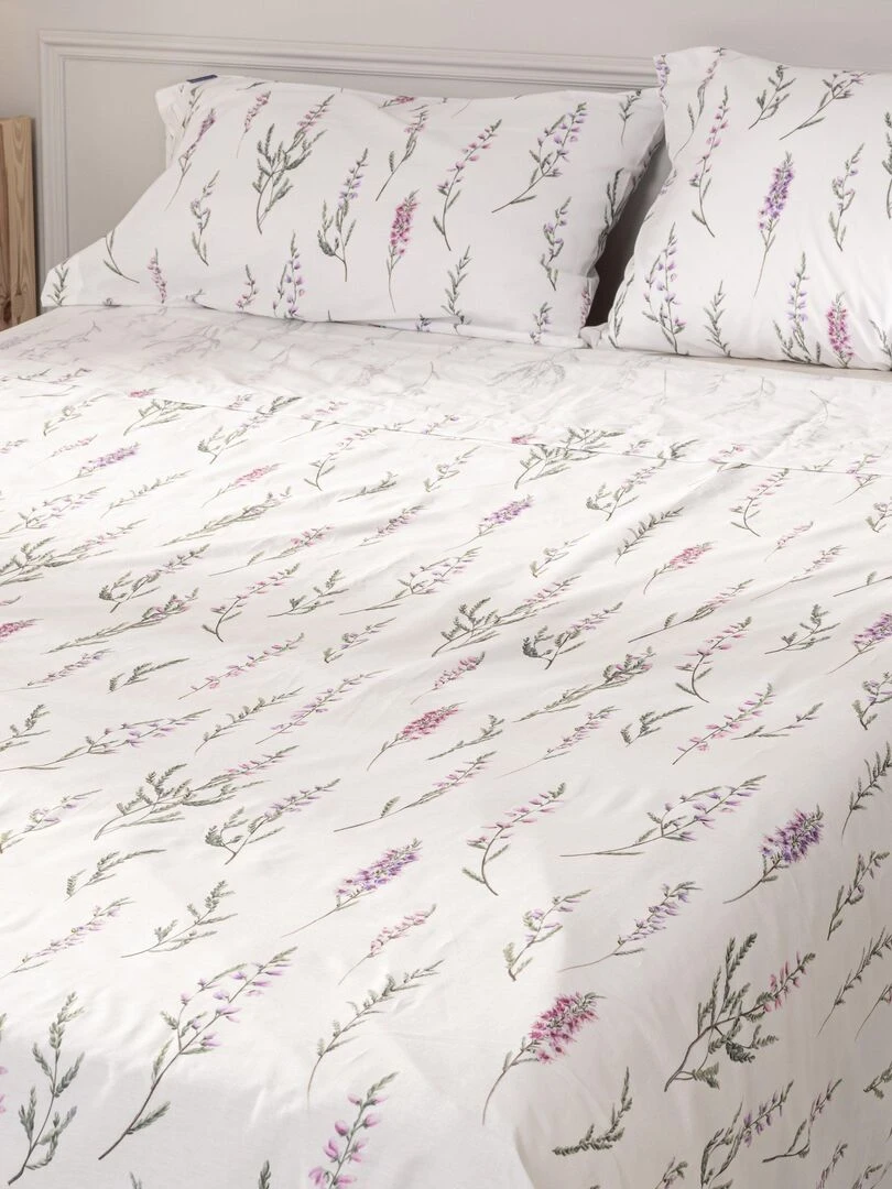 Parure de lit Lavanda "Happyfriday"   Blanc