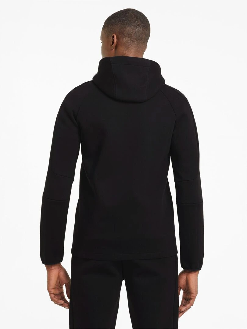 Sweat Evostripe Core Fz Hoodie   Gris