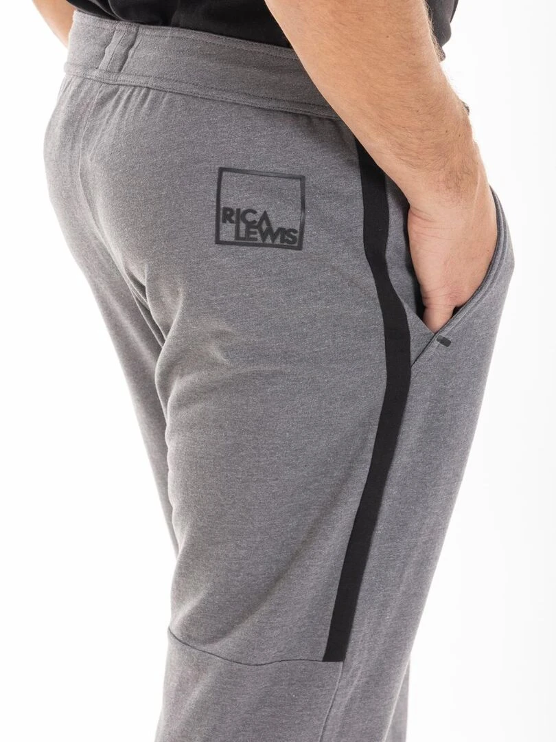 Pantalon de détente coupe fuselée KINGO 'Rica Lewis'   Gris