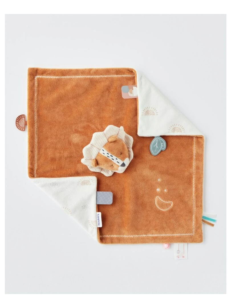 Doudou jour & nuit Babou  caramel/écru   Blanc