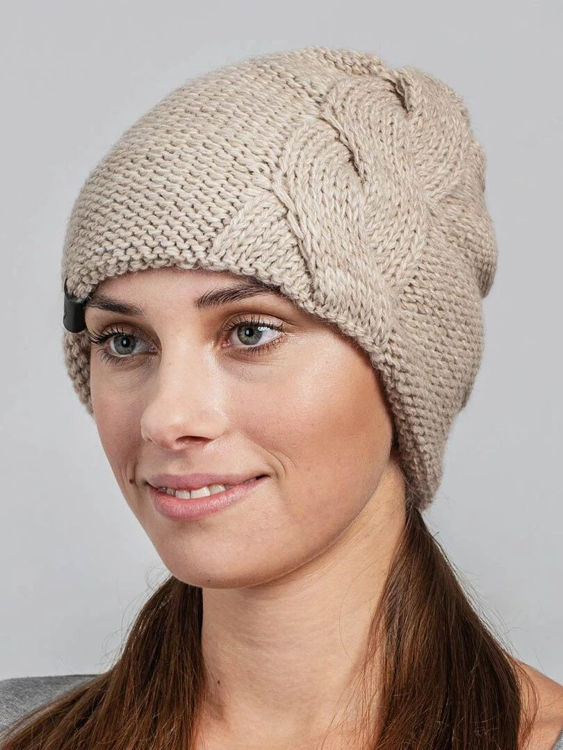Bonnet Moyna Made in UE Beige