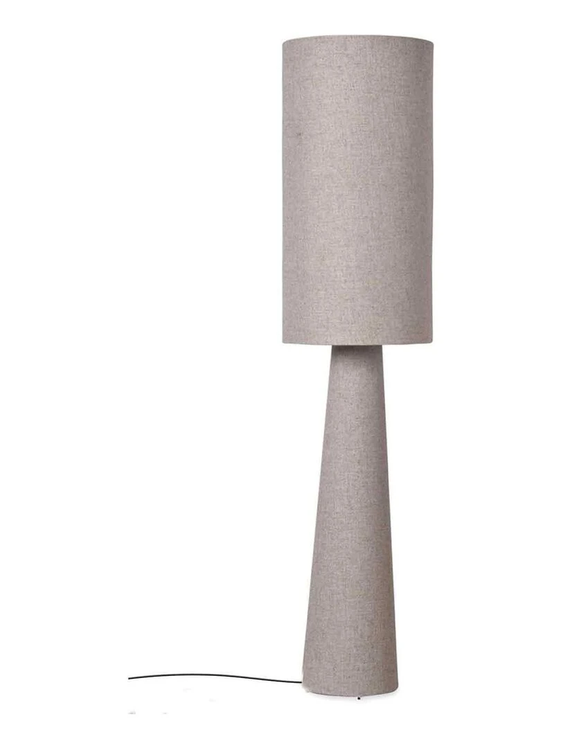 Lampadaire en lin épais Beige
