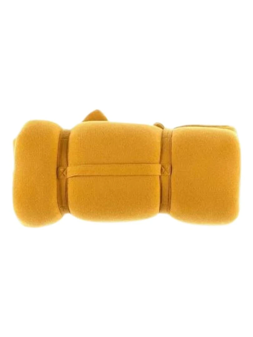 Tapis De Parc Et De Jeu En Tricot Tso Girafe (75 X 95 Cm)   Jaune
