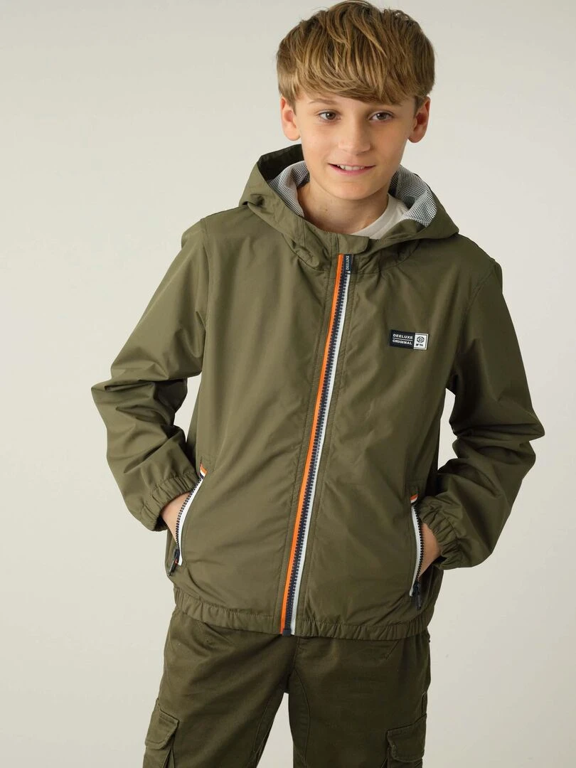 Blouson pour garçon 100 'Deeluxe' Kaki