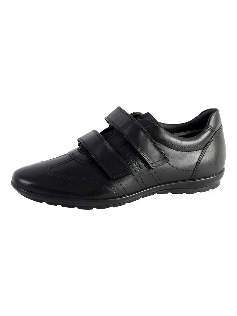 Basket Geox U Symbol D Smo.Lea Noir