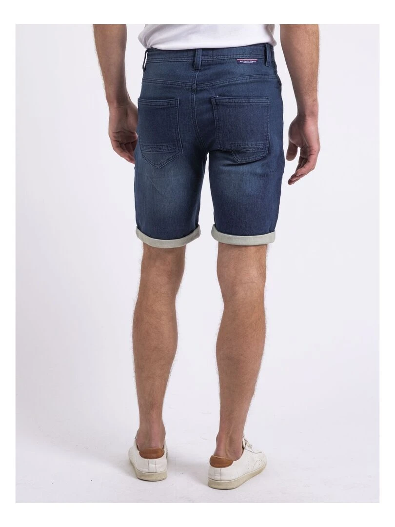 Bermuda en jean BRICO Bleu foncé