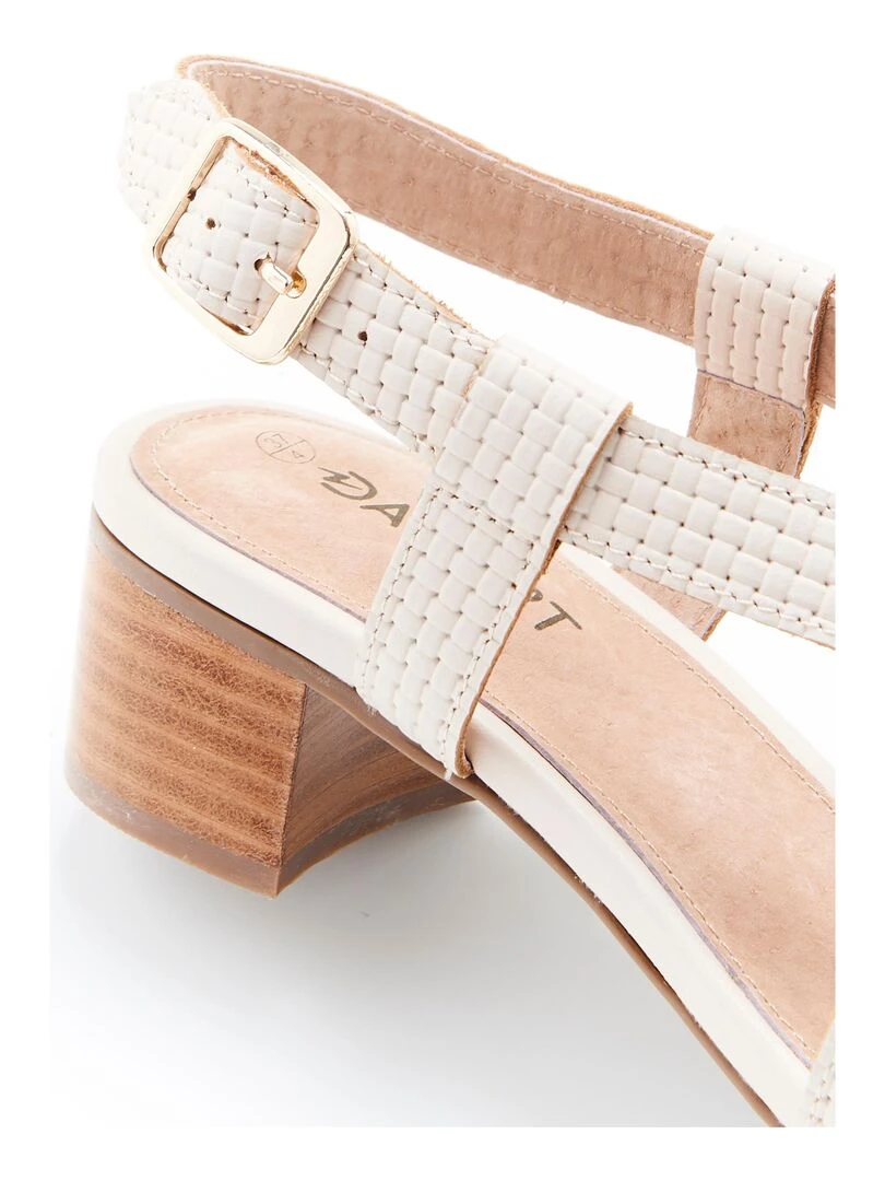 Sandales à talon   Damart   Beige