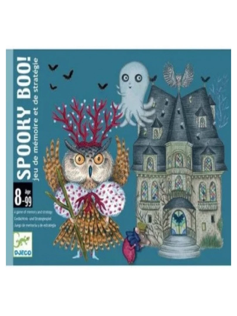 Jeu De Cartes En Boite Spooky Boo   N/A