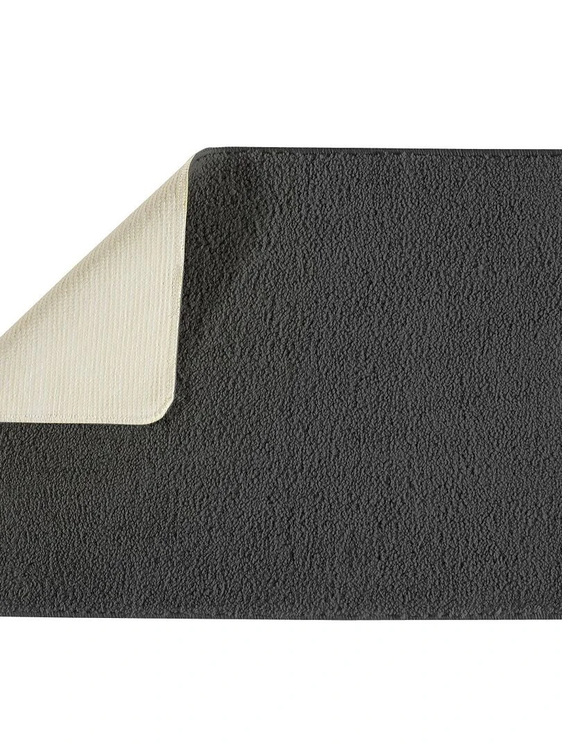 Guy Levasseur Lot de 2 tapis de bain polyester 50x80cm + 50x40cm chocolat Marron
