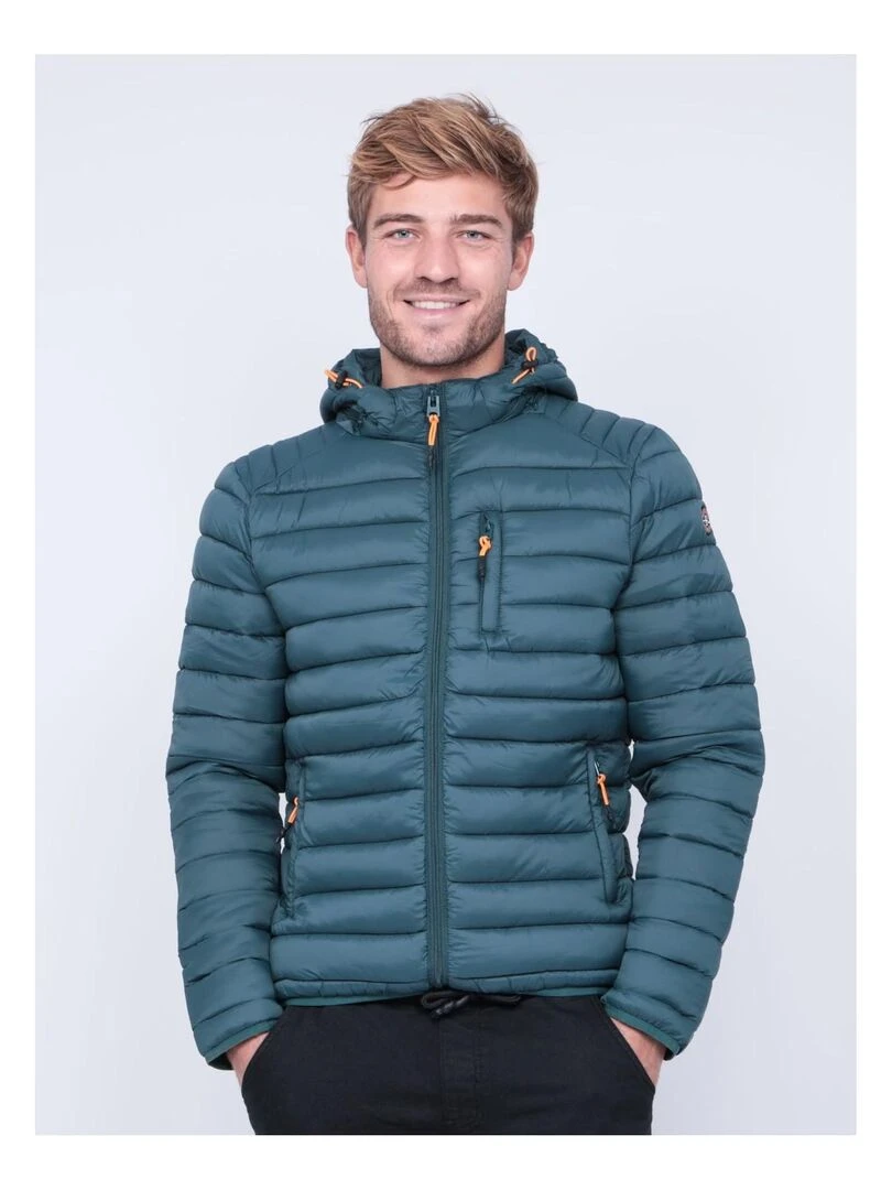 Doudoune légère capuche ZEGEL Vert