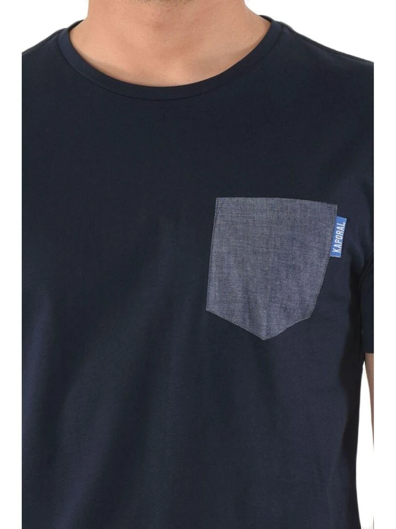 T shirt manches courtes Kaporal Bleu marine
