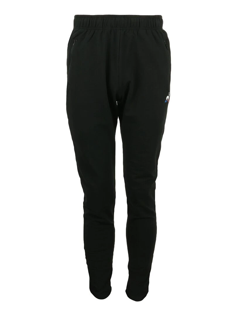 Pantalon sportswear Le Coq Sportif Pant Slim Presentation Noir
