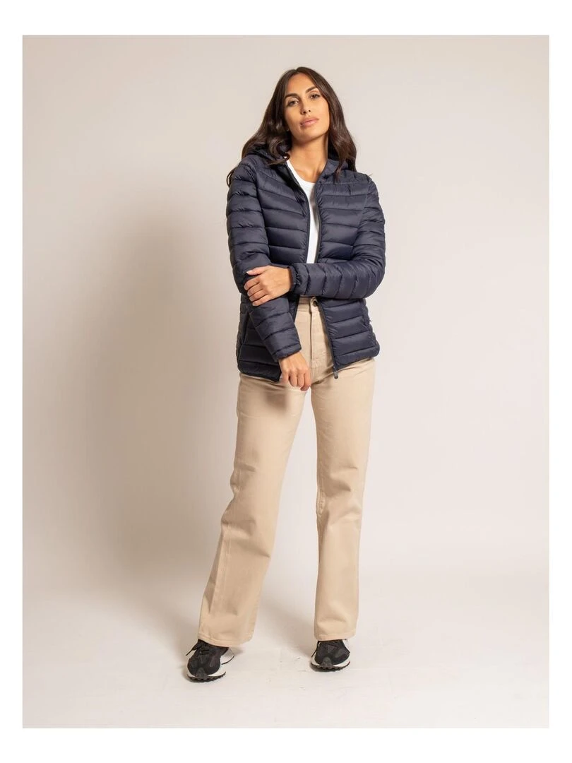 Doudoune a capuche URSEL   Bleu marine